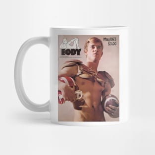 BODY Magazine 1973 - Vintage Physique Muscle Male Model Magazine Cover Mug